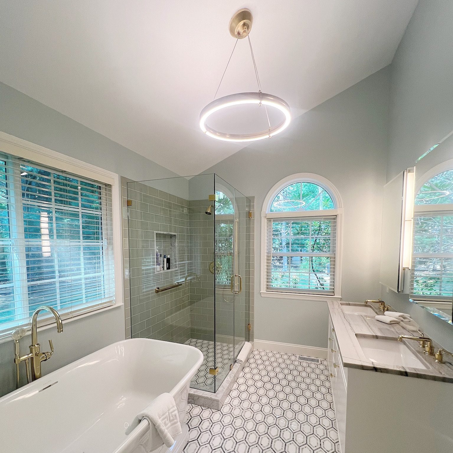 East Hampton primary bathroom