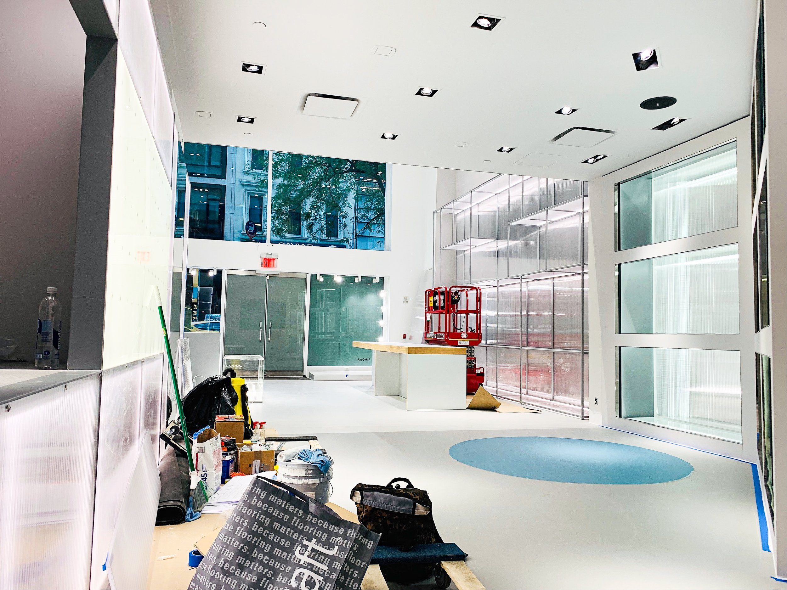 Rimowa retail interior